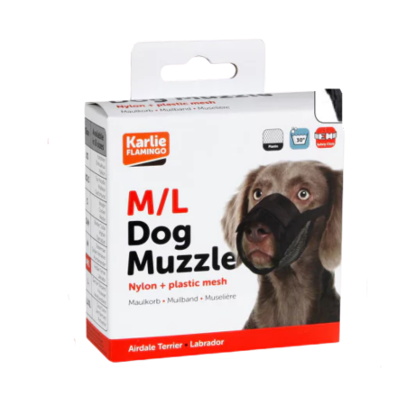 Karlie Black Muzzle - M/L