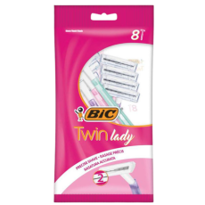 BIC Twin Lady Engangsskrabere - 8 stk