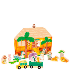 Classic World Safari Play Set - 16 Pieces