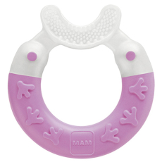 MAM Bite & Brush Teether - Purple