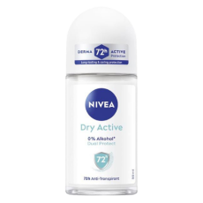 Nivea Dry Active Deodorant Roll-On - 50 ml