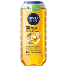 Nivea Men Active Energy 3-i-1 Shower Gel - 250 ml