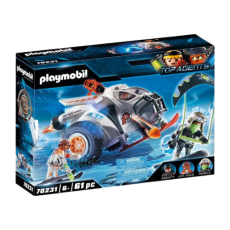 Playmobil 70231 Spy Team Command Sled