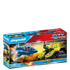 Playmobil City Action Police Jet Pack with Boat