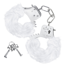 Temptasia Plush Fur Cuffs - White