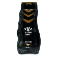 Umbro Energy Showergel til Mænd - 400 ml
